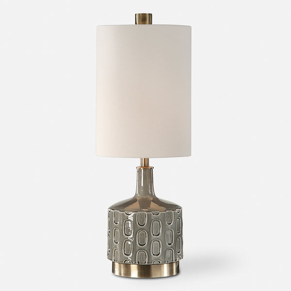 Lighting Darrin Gray Table Lamp 