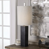 Lighting Delaney Marble Column Accent Lamp 