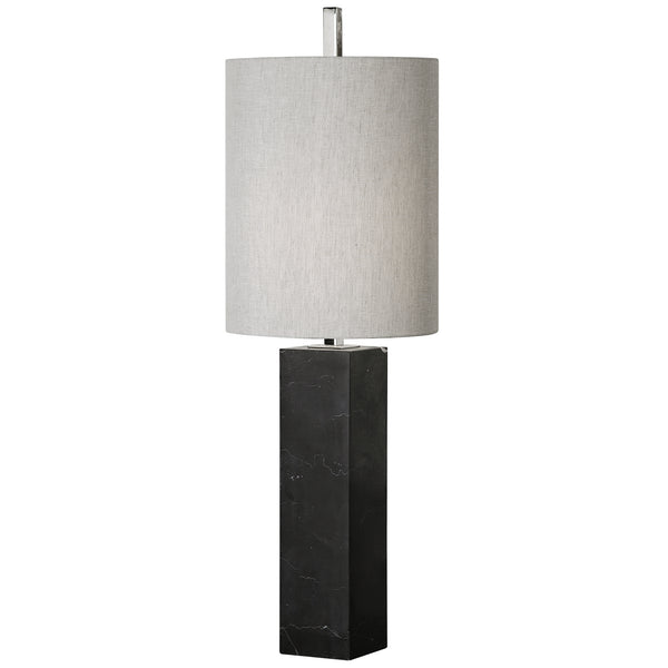 Lighting Delaney Marble Column Accent Lamp 