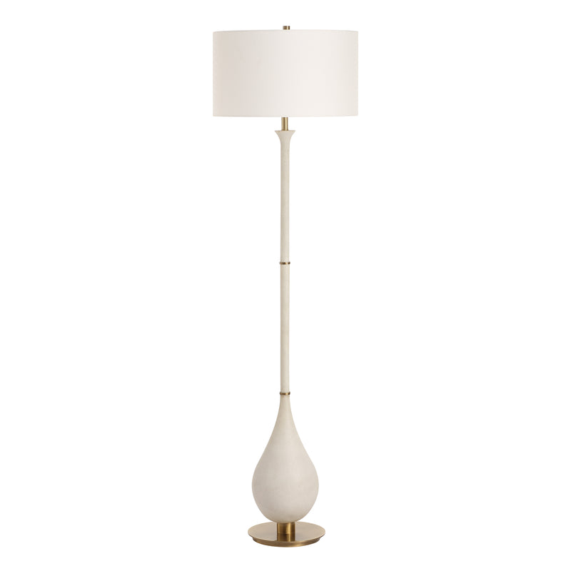 Lighting Dewdrop Ivory Floor Lamp 