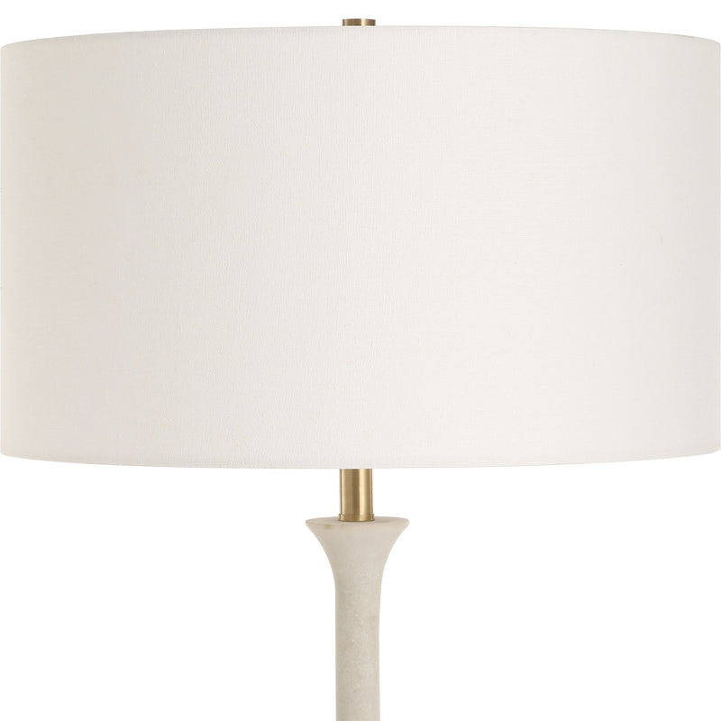 Lighting Dewdrop Ivory Floor Lamp 
