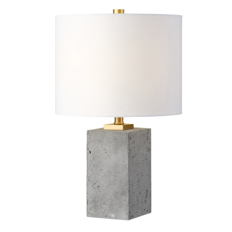 Lighting Drexel Concrete Block Lamp 