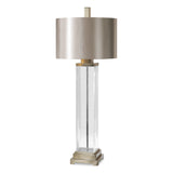 Lighting Drustan Clear Glass Table Lamp 