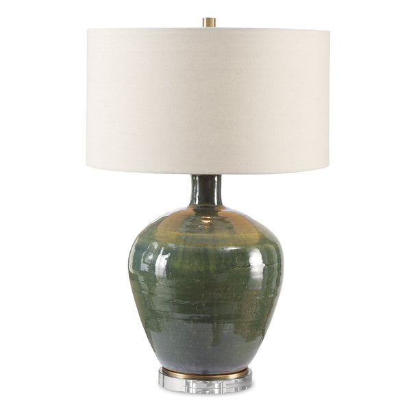 Lighting Elva Emerald Table Lamp 