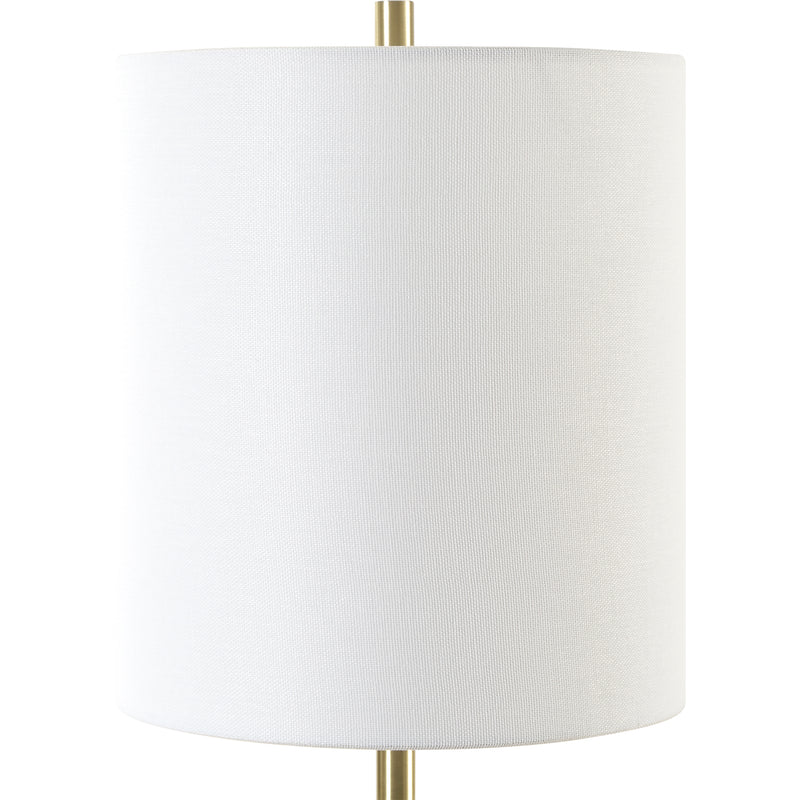 Lighting Enigma Teal Blue Glass Buffet Lamp 