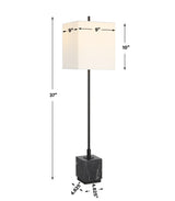 Lighting Escort Black Buffet Lamp 