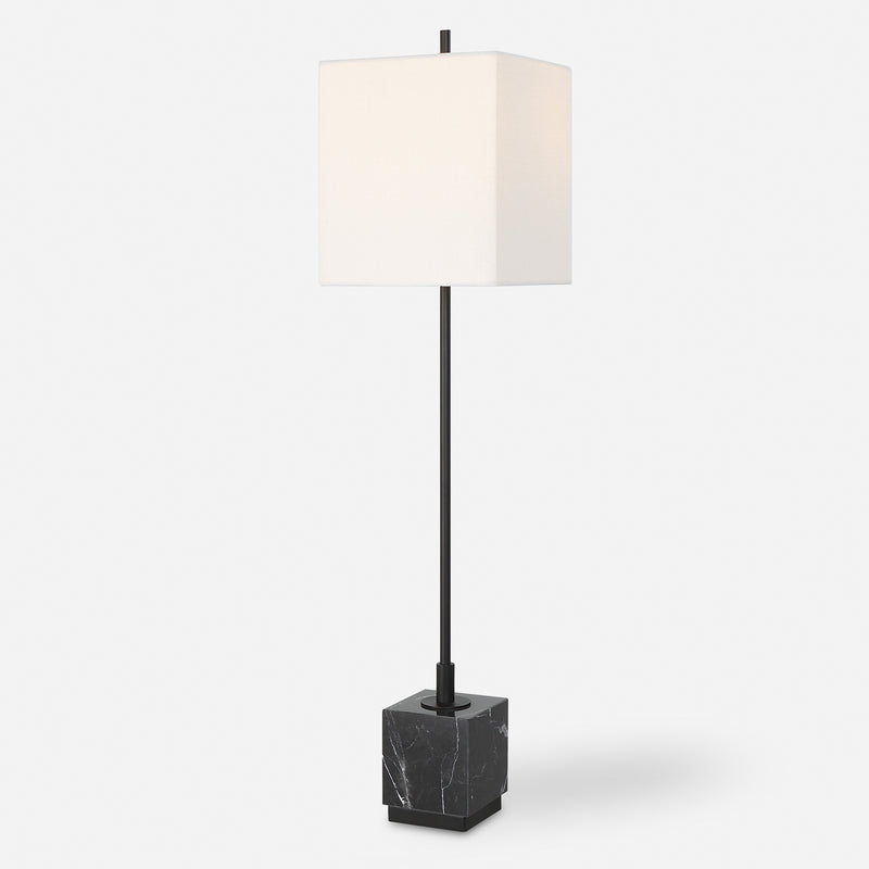 Lighting Escort Black Buffet Lamp 