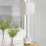 Lighting Escort Brass Buffet Lamp 
