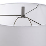 Lighting Everard Blue Table Lamp 