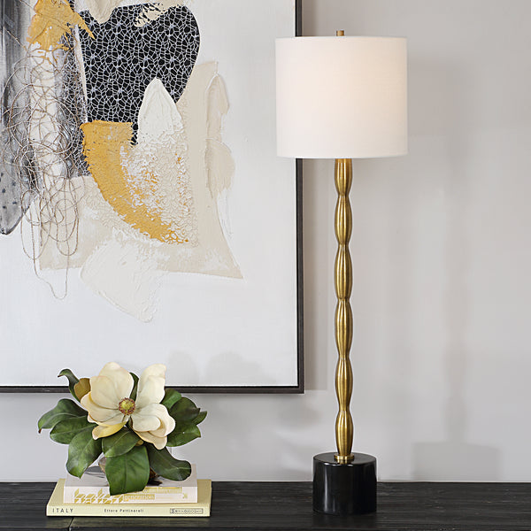 Lighting Ezra Brass Buffet Lamp 