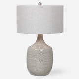 Lighting Felipe Gray Table Lamp 