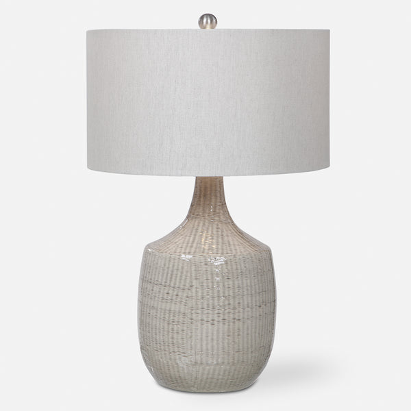 Lighting Felipe Gray Table Lamp 