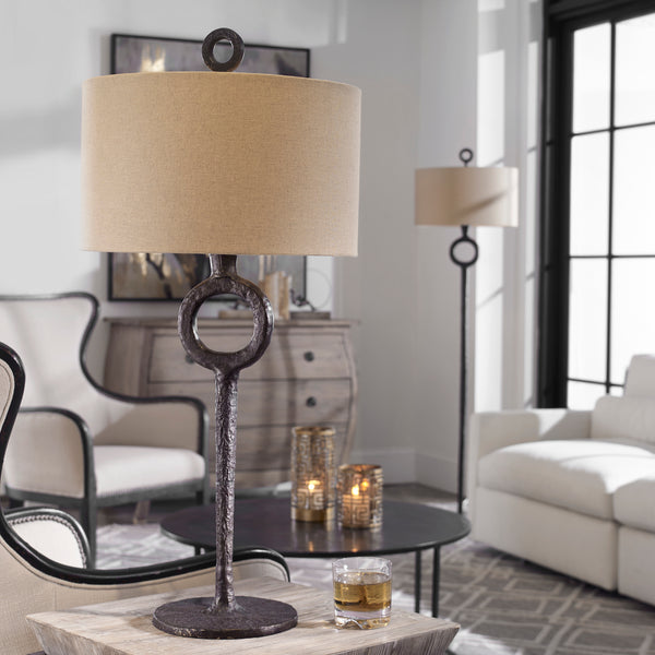 Lighting Ferro Cast Iron Table Lamp 