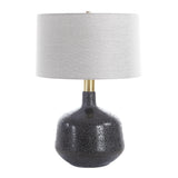 Lighting Flanagan Mottled Gloss Table Lamp 