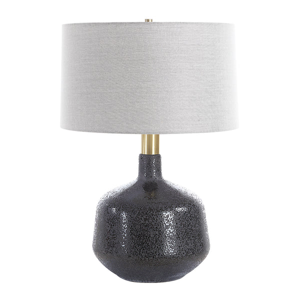 Lighting Flanagan Mottled Gloss Table Lamp 