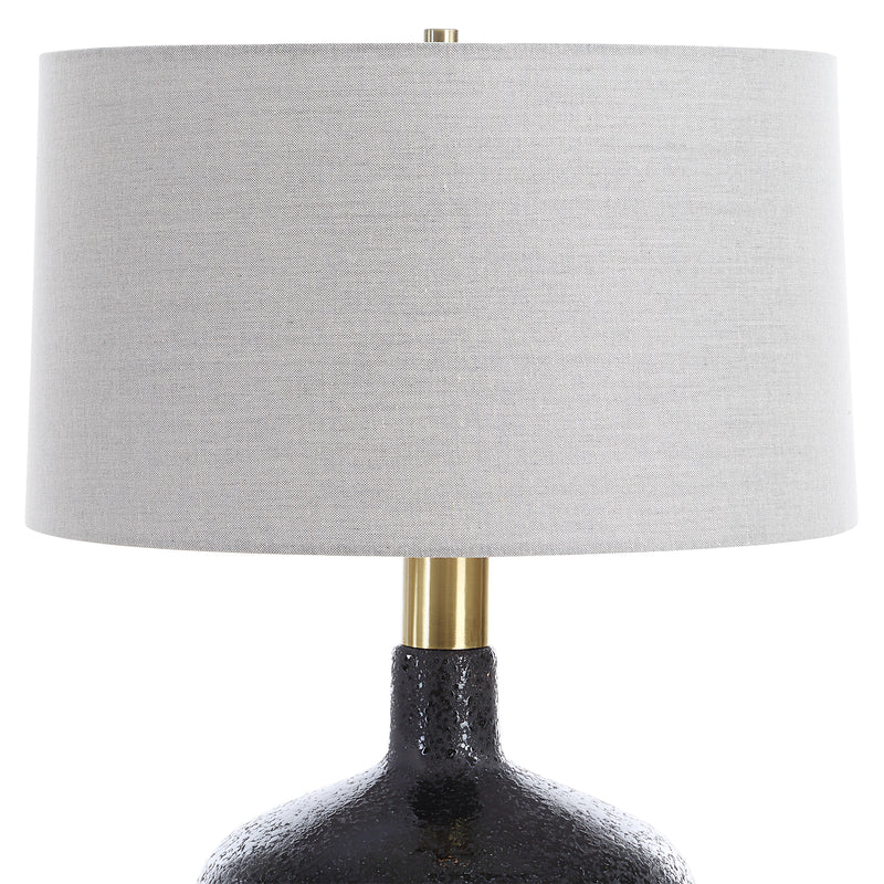 Lighting Flanagan Mottled Gloss Table Lamp 