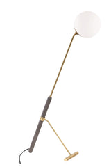 Lighting - Floor Lamp Brielle 1 Light Floor Lamp // Aged Brass 