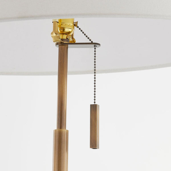 Lighting - Floor Lamp Clic 1 Light Floor Lamp // Patina Brass 