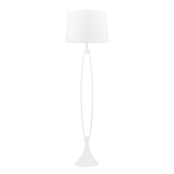 Lighting - Floor Lamp Conklin 1 Light Floor Lamp // White Plaster 