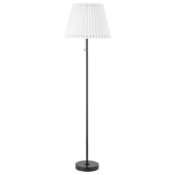 Lighting - Floor Lamp Demi 1 Light Floor Lamp // Soft Black 