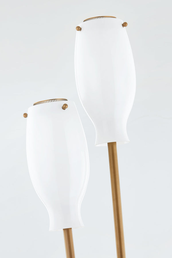 Lighting - Floor Lamp Geyser // Patina Brass 