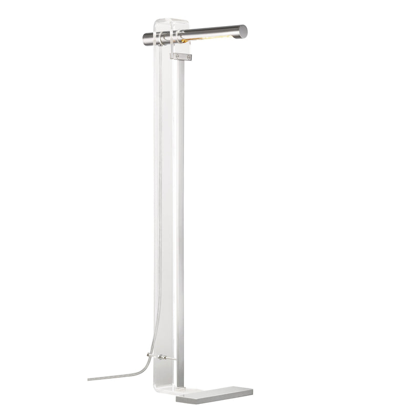 Lighting - Floor Lamp Hillcrest 1 Light Floor Lamp // Polished Nickel 