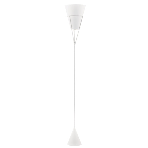 Lighting - Floor Lamp Lange 1 Light Floor Lamp // White Plaster 