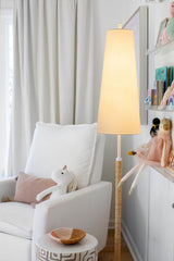 Lighting - Floor Lamp Mariana 2 Light Floor Lamp // Textured White 