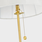 Lighting - Floor Lamp Meshelle 1 Light Floor Lamp // Aged Brass 