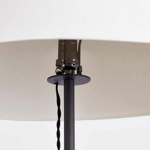 Lighting - Floor Lamp Pilar 1 Light Floor Lamp // Textured Black 