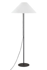 Lighting - Floor Lamp Pilar 1 Light Floor Lamp // Textured Black 