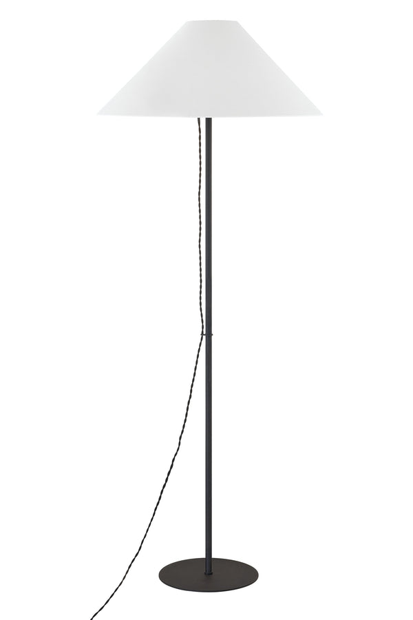 Lighting - Floor Lamp Pilar 1 Light Floor Lamp // Textured Black 