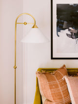 Lighting - Floor Lamp Sang 1 Light Floor Lamp // Aged Brass 