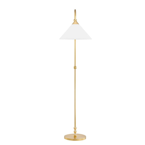 Lighting - Floor Lamp Sang 1 Light Floor Lamp // Aged Brass 
