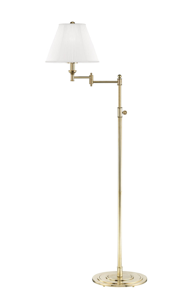 Lighting - Floor Lamp Signature No.1 1 Light Floor Lamp // Aged Brass 