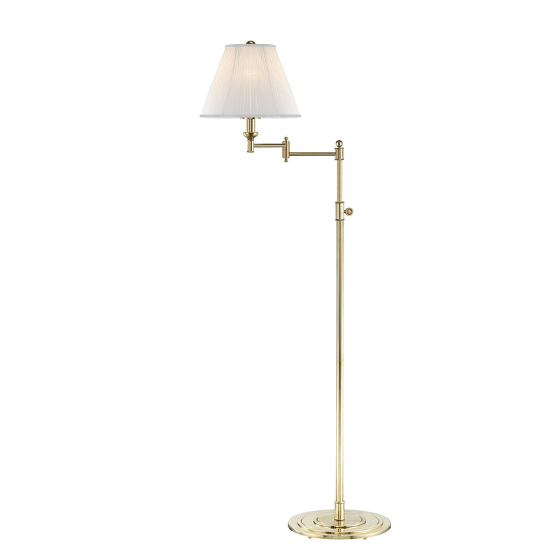 Lighting - Floor Lamp Signature No.1 1 Light Floor Lamp // Aged Brass 