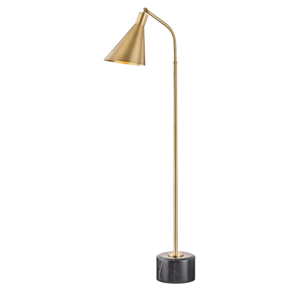 Lighting - Floor Lamp Stanton 1 Light Floor Lamp // Aged Brass 