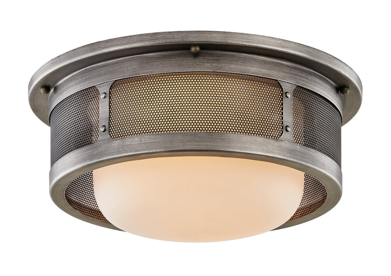 Lighting - Flush Mount Bauer 1 Light Ceiling // Antique Pewter 