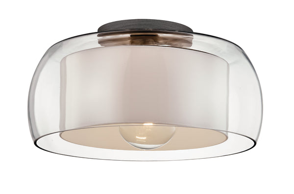 Lighting - Flush Mount Candace 1 Light Flush // Graphite // Large 