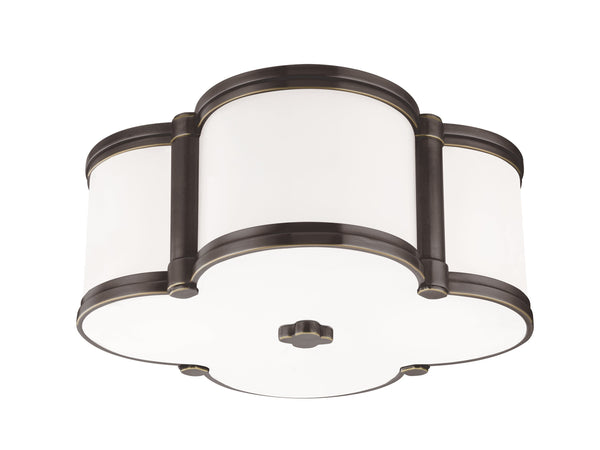 Lighting - Flush Mount Chandler 2 Light Flush Mount // Old Bronze 