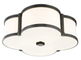 Lighting - Flush Mount Chandler 3 Light Flush Mount // Old Bronze 