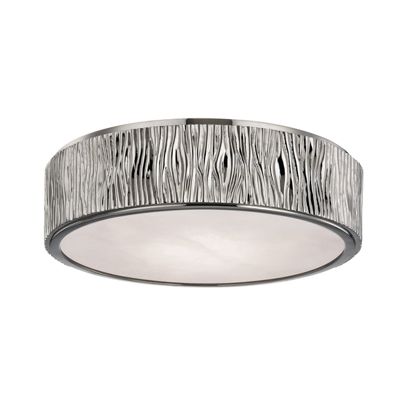 Lighting - Flush Mount Crispin Large Led Flush Mount // Polished Nickel 