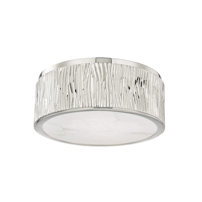 Lighting - Flush Mount Crispin Small Led Flush Mount // Polished Nickel 