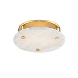 Lighting - Flush Mount Croton Medium Led Flush Mount // Aged Brass 