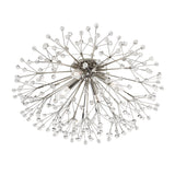 Lighting - Flush Mount Dunkirk 4 Light Flush Mount // Polished Nickel 