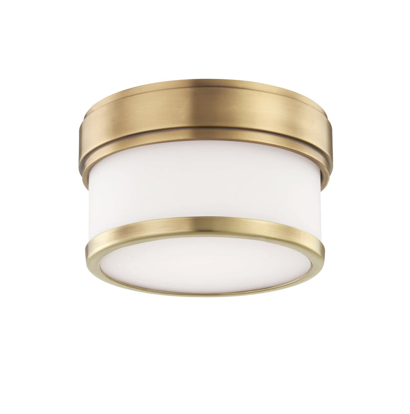 Lighting - Flush Mount Gemma Led Flush Mount // Aged Brass 