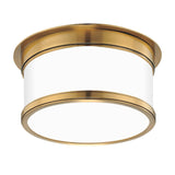 Lighting - Flush Mount Geneva 1 Light Flush Mount // Old Bronze 