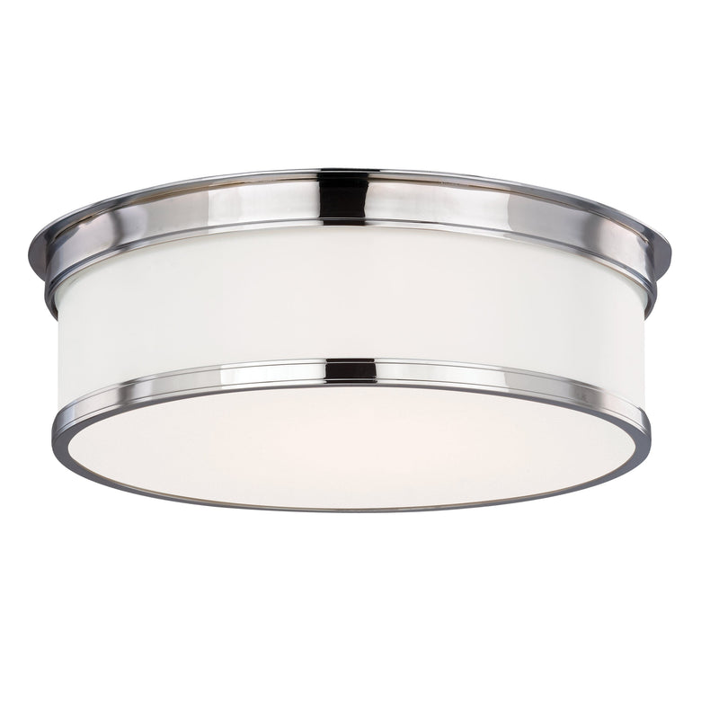 Lighting - Flush Mount Geneva 3 Light Flush Mount // Old Bronze 