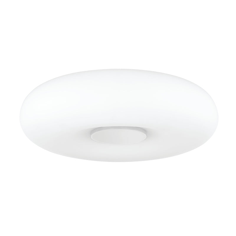 Lighting - Flush Mount Imani 1 Light Flush Mount // Polished Nickel 