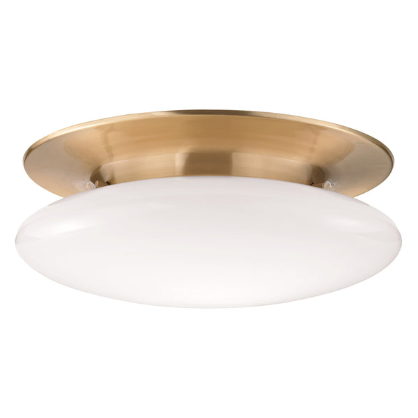 Lighting - Flush Mount Irvington Led Flush Mount // Satin Brass // Large 